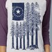 California Redwoods Raglan | 1980s