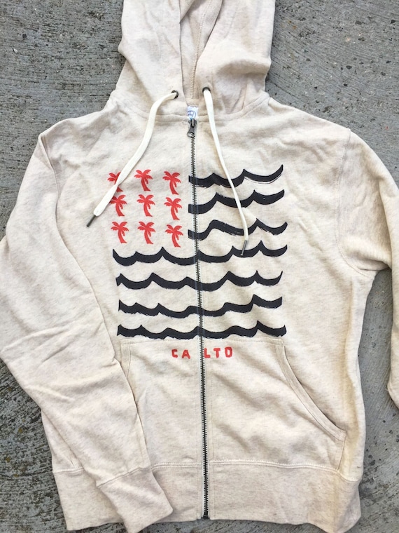 Wave California Love Zipper Hoodie Wave California Love Zipper Hoodie