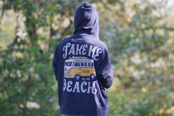 Take me to the Beach Navy hoodie Take me to the Beach Navy hoodie