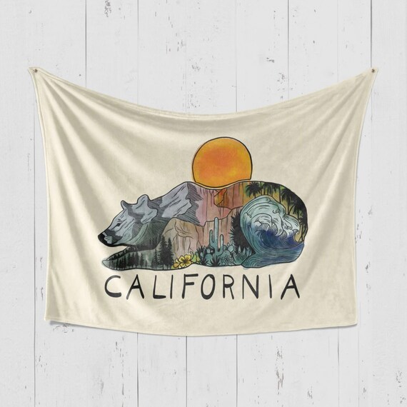 Sunset California Love Blanket Sunset California Love Blanket