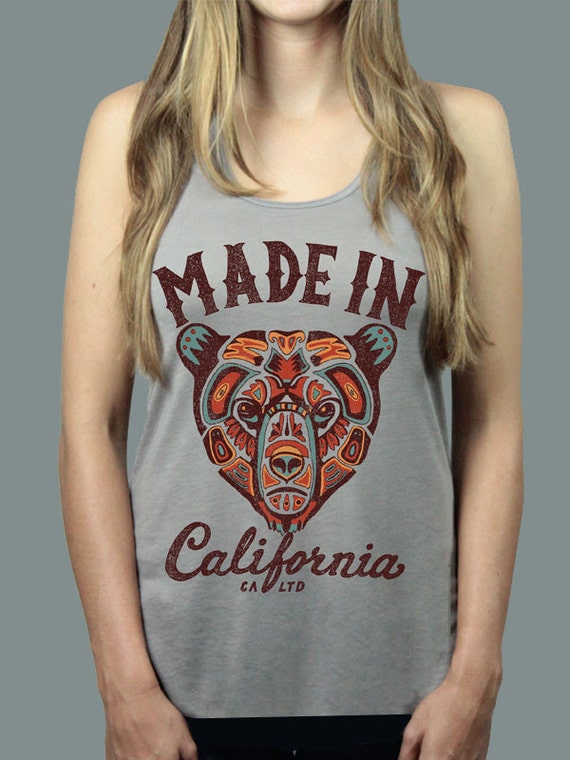 Made in California Racerback Tank Made in California Racerback Tank