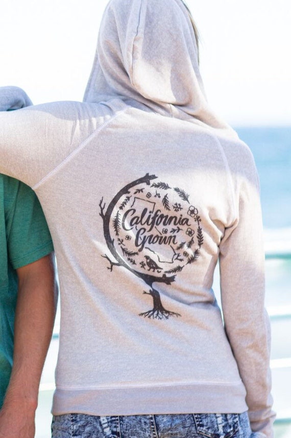 California Grown Circle Zipper Hoodie California Grown Circle Zipper Hoodie