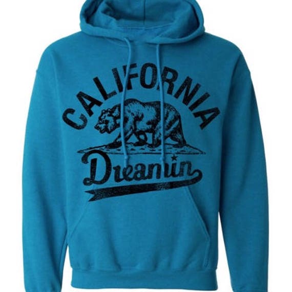 Made In California Bear Two Tones Hoodie Made In California Bear Two Tones Hoodie