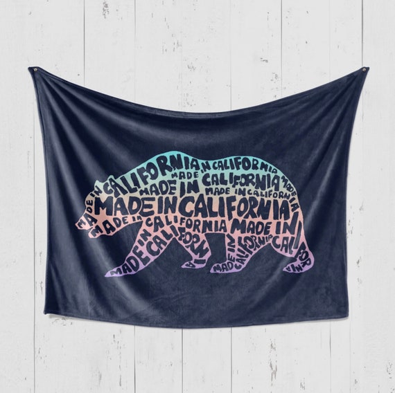Made In California Bear Blanket Made In California Bear Blanket