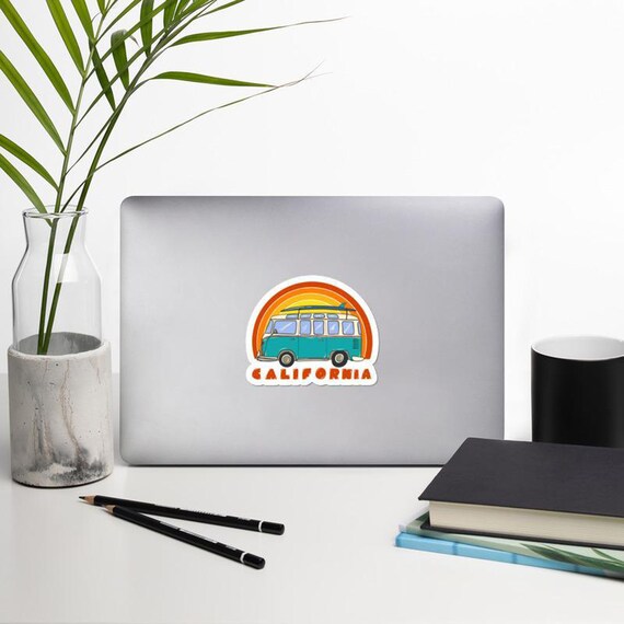 California Surf Van Decal California Surf Van Decal