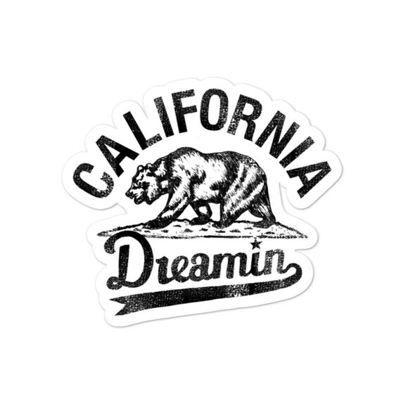 Made In California Bear Decal Made In California Bear Decal