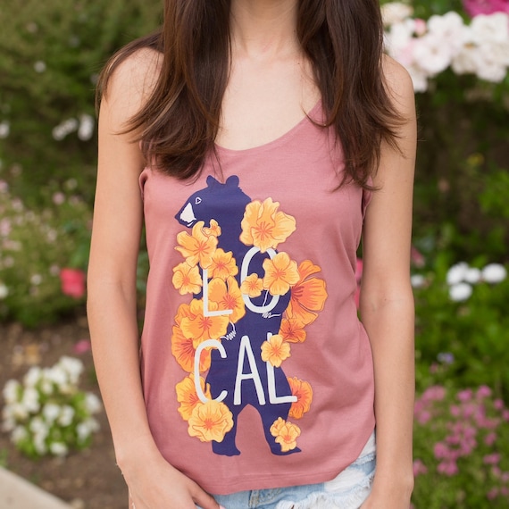 California Wild Poppies Flowy Tank California Wild Poppies Flowy Tank