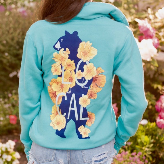 Bear Poppy Blossom Hoodie Bear Poppy Blossom Hoodie