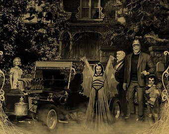 Póster de los Munsters