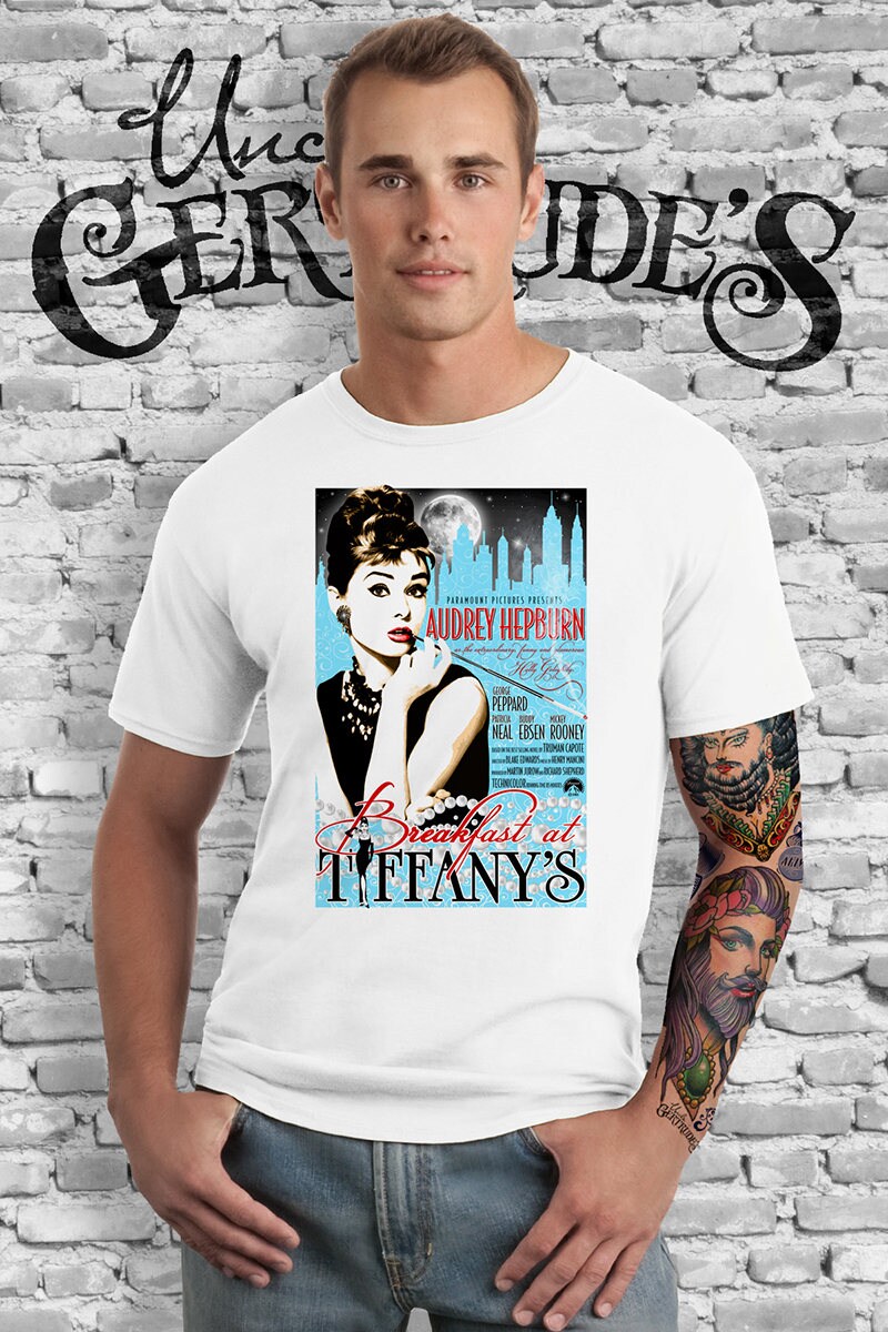 audrey hepburn breakfast at tiffany's t shirt