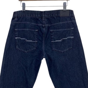 Moto Jeans Size 34 W34xL31.5 Moto Jeans Distressed Jeans Baggy Slim Fit Jeans Hip Hop Skateboard Pants