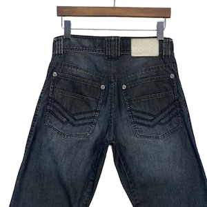 Karl Kani Jeans Size 30 W30xL30 Karl Kani Tapered Denim Jeans Karl Kani Hip Hop Skateboards Distressed Jeans Pants