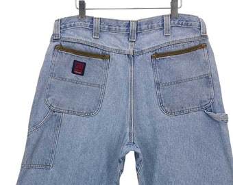 Dura Shield Jeans Size 37 W37xL32 Dura Shield Baggy Denim Jeans Hip Hop Skateboards Baggy Jeans Pants