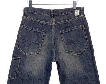 GAP Pants Size 32 W32xL31 Gap Carpenter Pants Hickory Skateboard Workwear Multipocket Outdoor Pants