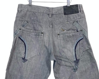Rocawear Jeans Size W39xL30 Rocawear Baggy Denim Jeans Rocawear Hip Hop Skateboards Baggy Jeans Loose Pants