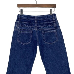 Mage Jeans Size 28 W28xL29.5 Mage Japanese Double Waist Punk Bondage Goth Pants
