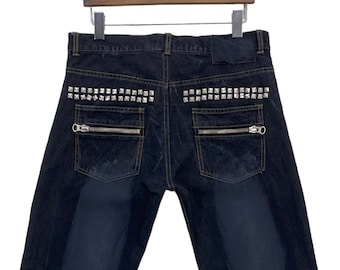 Vintage Number (n)ine White Zipper Number Nine Made in Japan