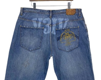 Rocawear Jay-Z Baggy Size 40 W40xL33 Vintage Big Size Pants Roc-A-Fella Records Hip Hop Skate Jeans