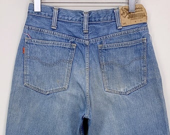 Johnbull Jeans Size W27xl31 John Bull Distressed Dirty Blue Denim