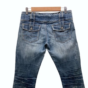 AFT Jeans Size W31xL27 AFT Denim Jeans Japanese Distressed Jeans Pants