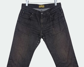 CK39 Jeans Size 88 W33xL30 CK39 Hickory Denim Japanese Contemporary Workwear Stripe Jeans Pants