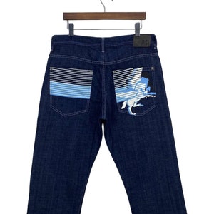 Sean John Jeans Size 34 W34xL33 Sean John Animal Print Denim Baggy Jeans Sean Vintage Hip Hop Skateboards Jeans Loose Pants