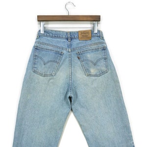 Straight Leg Jeans Size 32 LEVIS 508 3402 Orange Tab Denim Made in Canada