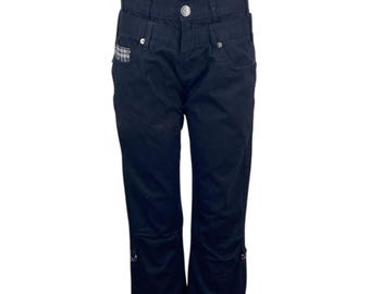 パンツ AJ ARMANI JEANS Gimmick Cargo Pants y2k ARMANI JEANS ADJUSTABLE BONDAGE CARGO PANTS | Barhaine Archive