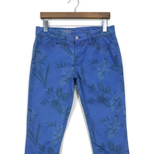 Tommy Hilfiger Jeans Size 6 W32xL29 Tommy Hilfiger Floral Denim Jeans Tommy Hilfiger Zipper Hem Pants