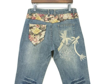 CIVARIZE used design denim jeans ヒゲ ハチノス CIVARIZE used design denim jeans ヒゲ ハチノス