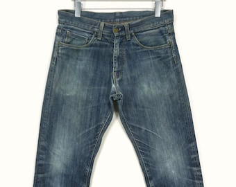 Carhartt Jeans Size W33xL31 Carhartt Denim Distressed Workwear Faded Jeans