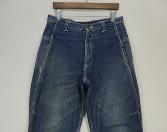 Vans Jeans Size 32 W32xL33.5 Vintage Vans Baggy Denim Jeans Vans Vintage Distressed Hip Hop Skateboards Jeans Baggy Pants