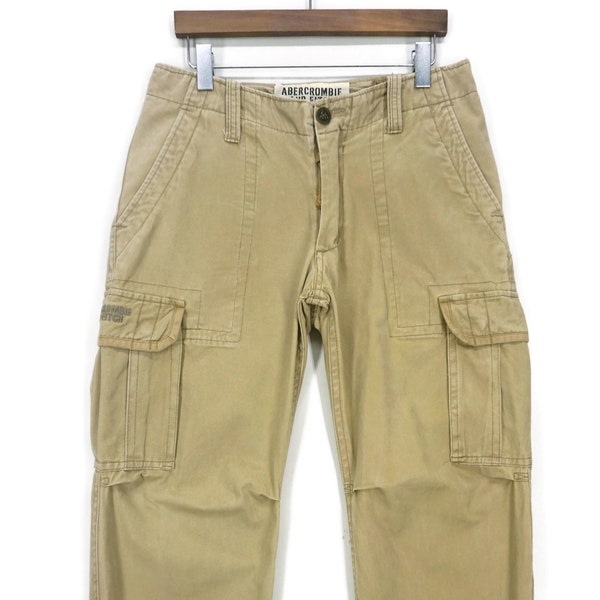 Abercrombie and Fitch Size M Adirondacks Fatigues Surplus Tactical Cargo Pants Multi Pocket