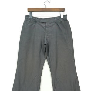 Pantalon INDIVI Taille 42 L31xL30 INDIVI by Atsuro Tayama Pantalon bootcut Atsuro Tayama Pantalon japonais évasé à jambe large fabriqué au Japon