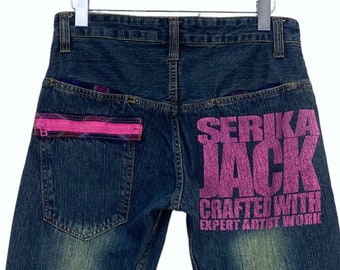 パンツ 2000's archive jack serika buggy denim Japanese brand jack serika - Gem
