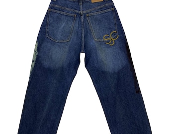 Sean John 黒 ３xl 00s Sean John Black Denim Pants 黒 W32×L30 ショーンジョン