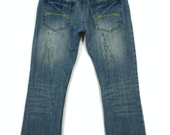 Midas Jeans Size 1 W28xl31 Midas Bootcut Punk Denim Jeans Midas Jeans Size 1 W28xl31 Midas Bootcut Punk Denim Jeans