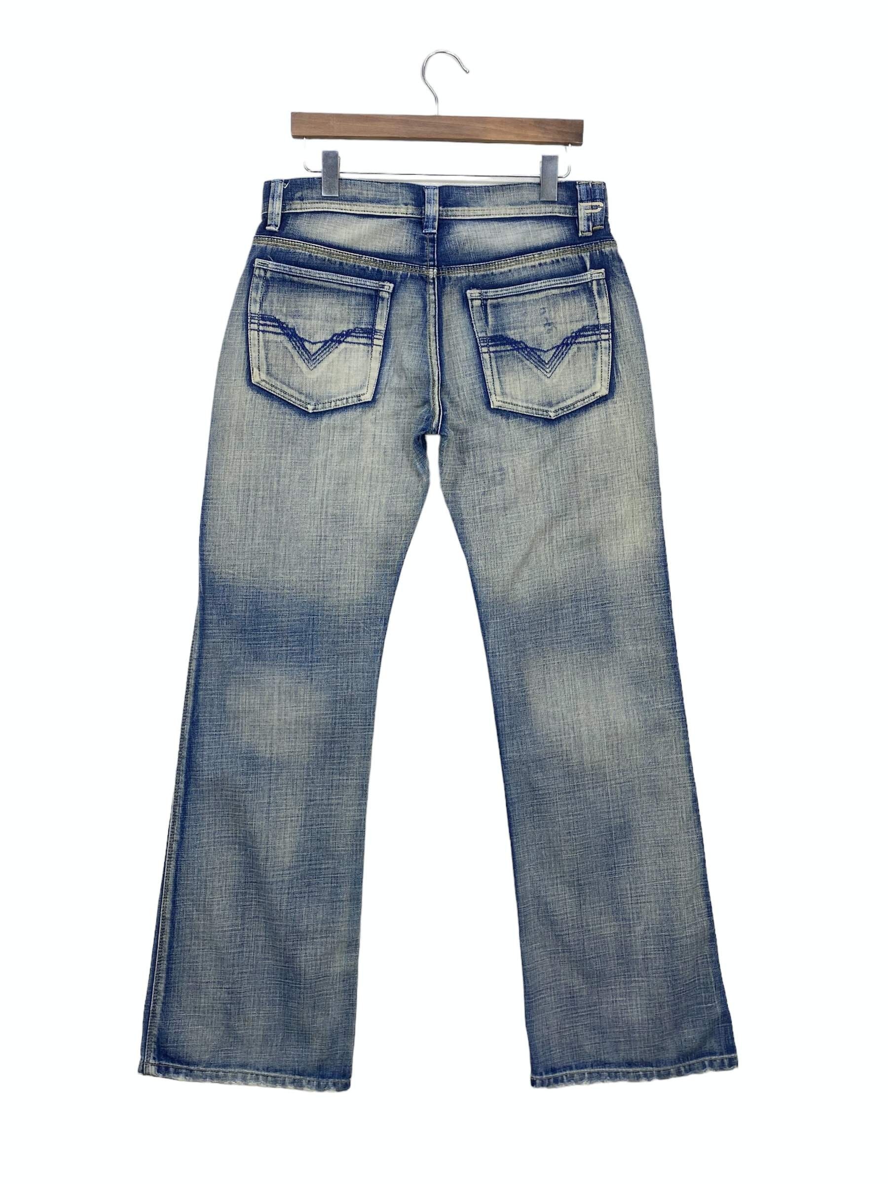 Diesel Jeans Size 33 W32xl32 Diesel Industry Denim Bootcut Light