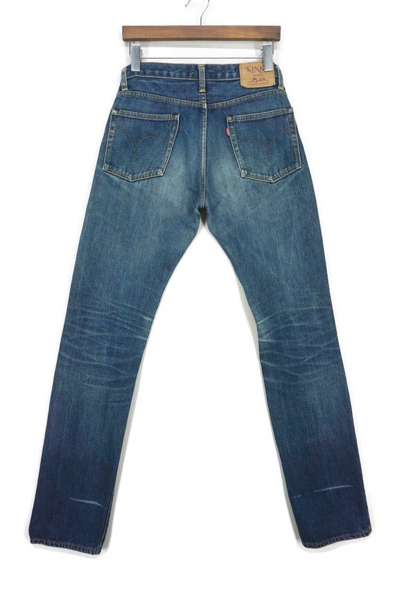 P290◯ hysteric glamour ヒス KINKY JEANS 麻 Vintage 90s Hysteric Glamour Kinky Jeans Worker Design