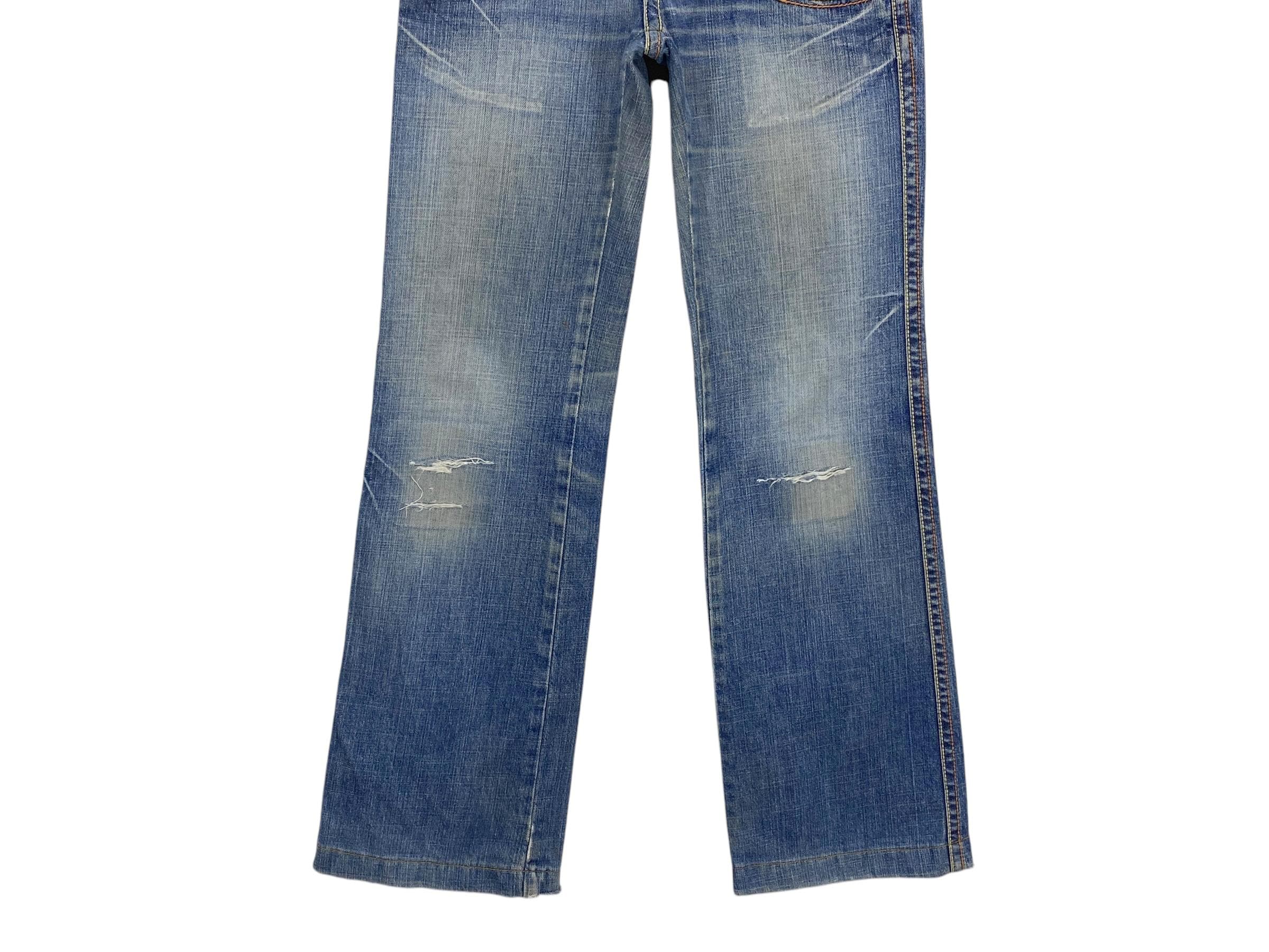 Vintage Red Pepper Jeans: Women's Low-rise Bootcut Flare Denim