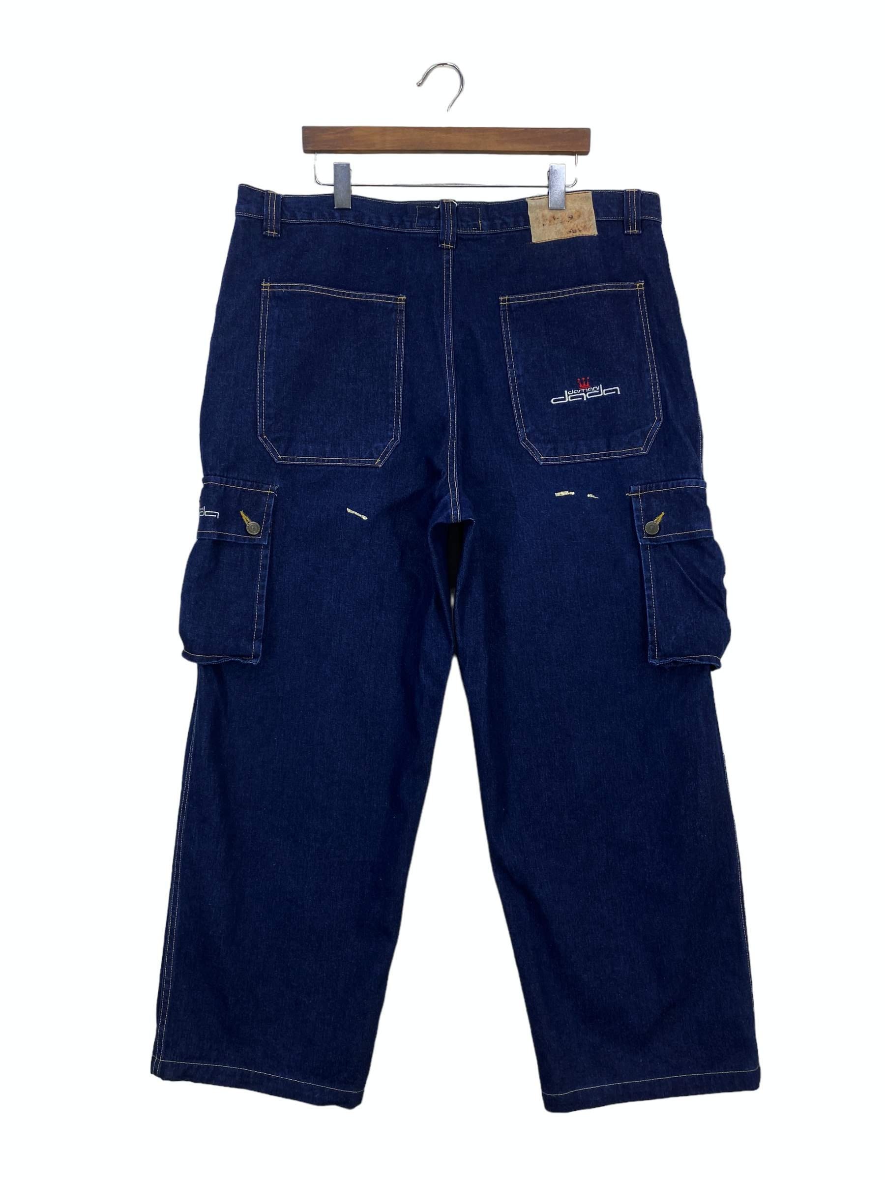 DADA Cargo Jeans Size W42xl31 Damani Dada Denim Jeans Dada DADA Cargo Jeans Size W42xl31 Damani Dada Denim Jeans Dada