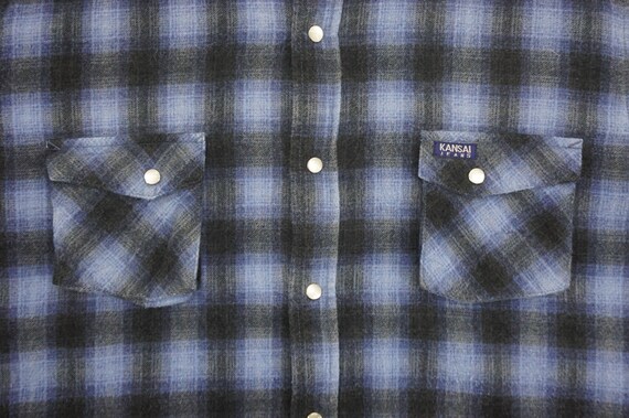 Kansai Shirt Mens Size L Kansai Jeans Button Down… - image 3