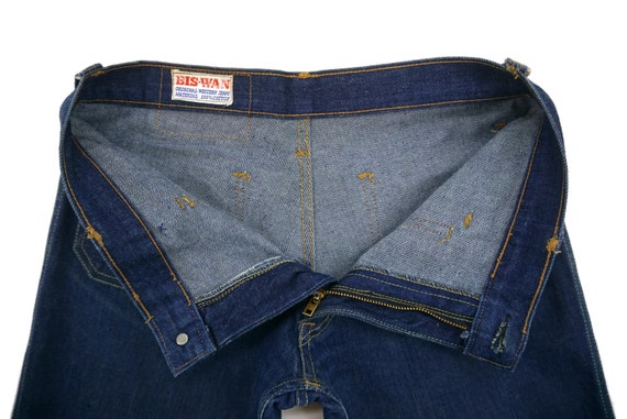 Bis Wan Jeans Size 32 W30xL27.5 Vintage Bis Wan D… - image 4
