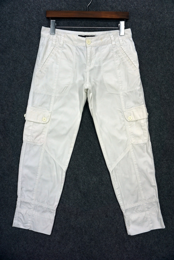 Buy Calvin Klein Jeans Pants Size 4 XS W30xl27.5 Calvin Klein Cargo Pants CK Patchwork Cropped Ankle Tapered Capri Pants Online in India Etsy