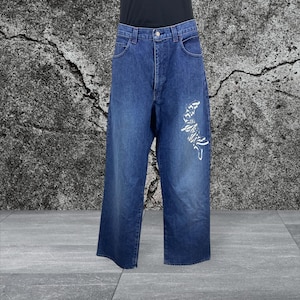 The Infamous Denim Size 36 W36xL30 Kriminal Jeans Hip Hop Baggy Skateboards Jeans Pants