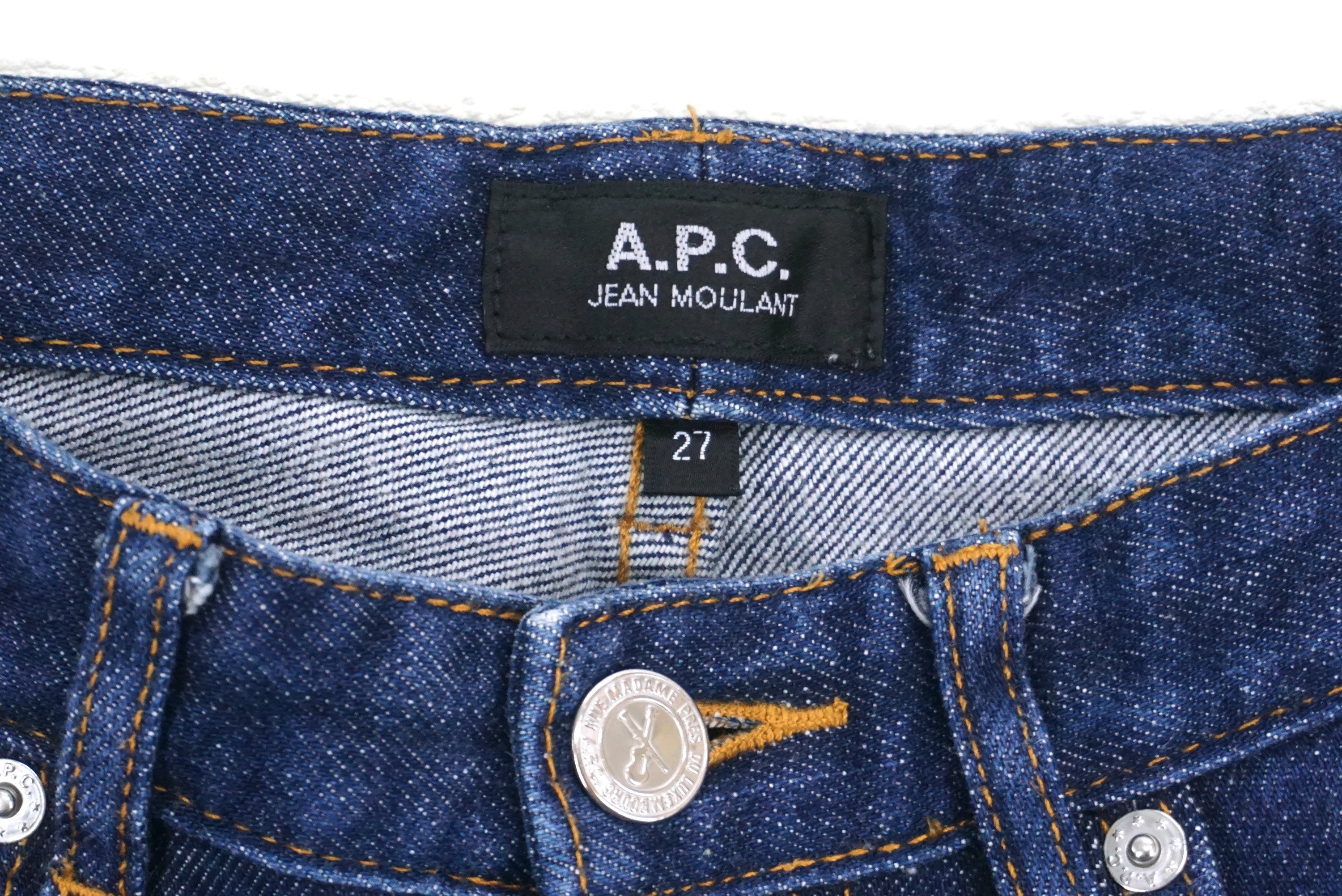 APC Jeans Size 27 W27xl28.5 APC Jeans Denim Skinny Jeans Etsy UK