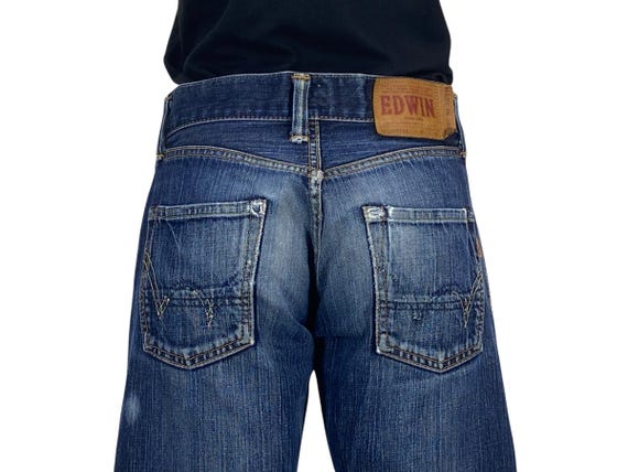 Edwin 505ZXX Selvedge Denim Jeans - Japan Made - W28 L30 - Etsy