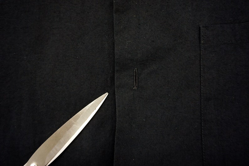 Agnes b Shirt Size 40 Mens Size ML Agnes b Button Down Shirt Agnes b Designer Plain Black Shirt Avant Garde Made in France