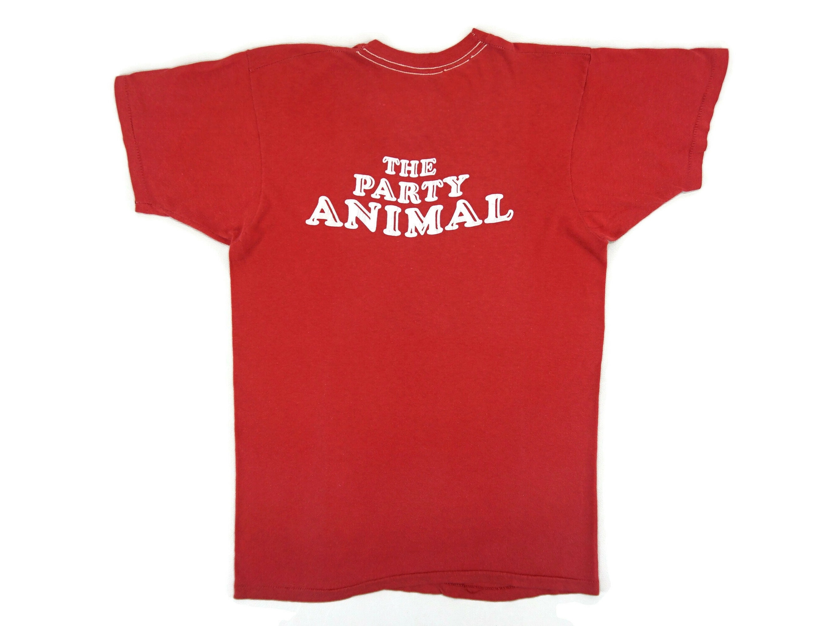 80's USA製 “Party Animal” ヴィンテージTシャツ XL Vintage 'the Party Animal' T-shirt, 80s Comedy Film Tee (XXS) - Etsy