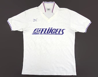 Yokohama Flugels Marinos Puma Jersey Japanese Professional Football Club Jersey Size S